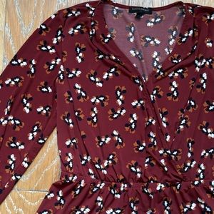 Banana Republic Matte Jersey Wrap Top